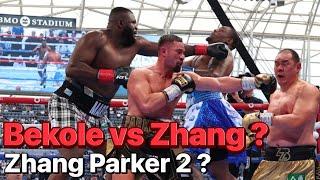 Martin Bekole vs Zhilei Zhang Or Joseph Parker vs Zhang 2 ? Which One Would You Rather See?