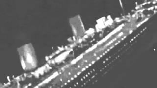 Real Titanic sinking  footage