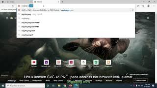 Cara Convert File SVG ke PNG