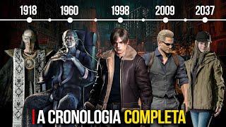 A CRONOLOGIA COMPLETA DE RESIDENT EVIL (1918 ATÉ 2037) PARTE UNICA - Enredo com Spoilers