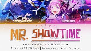 [GAME SIZE - ALT COVER] Mr. Showtime – Tenma Tsukasa × Otori Emu | COLOR CODED Lyrics [kan/rom/eng]