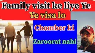 Saudi family visit visa apply no need for chamber (gurfa tijaria) | Saudi family visa process