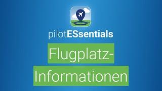 Flugplatzinformationen in pilotESsentials