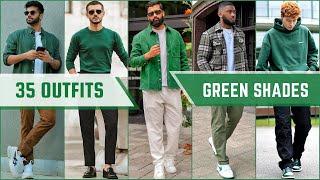 35 Cara Menata Warna HIJAU Untuk Musim Gugur 2023 | Fesyen Pria