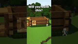 Minecraft Best Starter House #minecraft