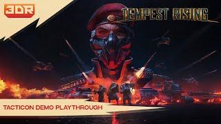 Tempest Rising - TactiCon Demo Playthrough - No Commentary