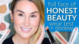 FULL FACE OF HONEST BEAUTY | Hot Weather Wear Test + Honest Review