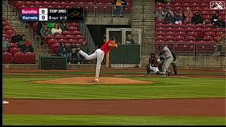 Brent Headrick strikes out 10 over 6 innings: 5/4/2022 (Twins - High-A Cedar Rapids)