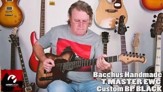 Bacchus Handmade T master EWC BP BLACK-User Testing for Japanguitar-handmade.com