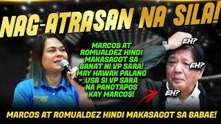 NAKUPO! KAKAPASOK LANG VP SARA DUTERTE SINAGOT SI MARCOS AT ROMUALDEZ ATRAS NA SILA