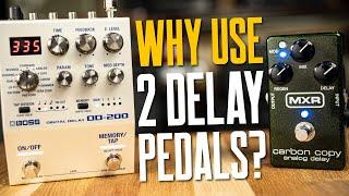 Ideas For Using Two Delay Pedals [Long & Short, Digi & Analog, Patterns, FX Loop & More]