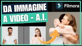 Generare Video a partire da Immagini e Foto con l'A.I. | Wondershare Filmora