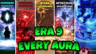 Sols RNG┃EVERY New Aura「ERA 9 」