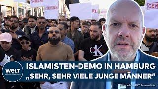 MUSLIM INTERAKTIV: "Das zeigt ja dieses Perfide"! Islamisten fordern Rechtsstaat in Hamburg heraus