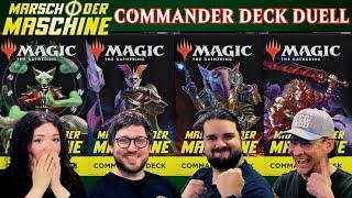 Magic the Gathering spielen lernen | March of the Machine Commander Deck Tutorial Match deutsch 2023