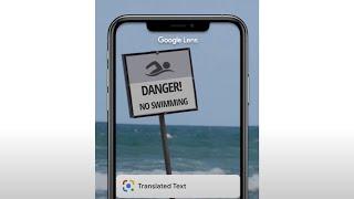 Translate with Google Lens