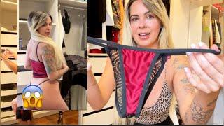 Provando Lingerie com Detalhes Incríveis / trying on lingerie / try on haul - Joyce Gumiero