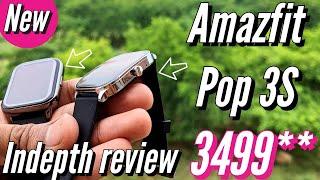 Amazfit pop 3s  wow curved display watch | unboxing & review #new #amazfit #techpoke