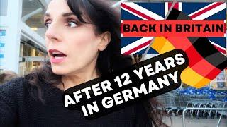 FIRST TIME IN BRITAIN AFTER 12 YEARS IN GERMANY