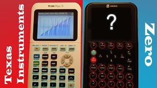 Why did TI try to Stop this TI-84 Killer? Zero Graphing Calculator 3 First Look!