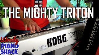 The KORG TRITON is an Impressive Flagship Synth from 1999