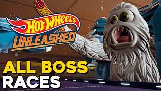 Hot Wheels Unleashed All Boss Races