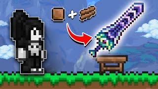 Terraria mas os RECIPES são randomizados