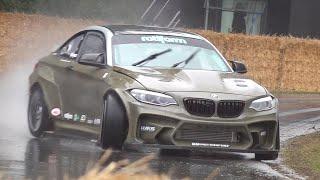 1000HP 2JZ BMW F22 HGK EUROFIGHTER DRIFT CAR - DRIFTING AT GOODWOOD 2023!