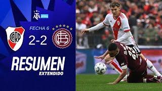 River Plate 2-2 Lanus| #TorneoBetano | Resumen Extendido | Fecha 6