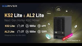 The new IceRiver KS2 Lite and AL2 Lite miners