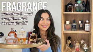 FRAGRANCE COLLECTION 2024 | luxury and affordable perfumes + most complimented scents for fall