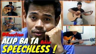 Alip_Ba_Ta Fingerstyle Cover Lagu Bengawan Solo & Canon Rock #Reaction !