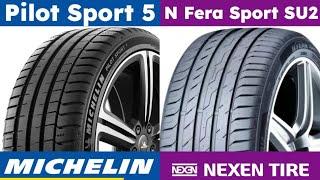 Michelin Pilot Sport 5 vs Nexen N Fera Sport SU2