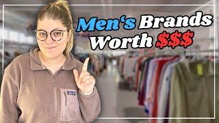 The 60 BEST MEN'S BRANDS to Thrift & Resell Online in 2023! Selling on Poshmark & eBay!