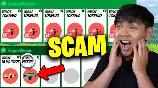 Exposing Scammers in Jailbreak: Trading as a Noob!