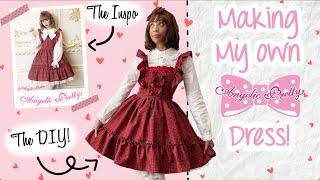 ️Making My 1st Lolita Dress! | Re-creating A.P's 'Lovely Tartan JSK' ️ (Lolita DIY)