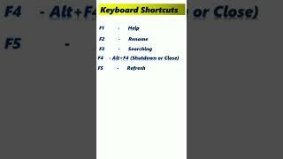 Function Keys of Computer | Best use of Keyboard Function keys F1 to F12 | F1 to F12 Function Keys