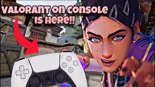 I played VALORANT on CONSOLE.. THIS is how it WENT| VALORANT