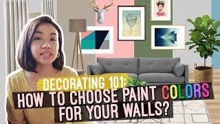 How to Choose Paint Colors for Your Walls // Where to buy Custom Paint in the Philippines // Elle Uy