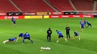 Trening Zmajeva na stadionu Giorgios Karaiskakis