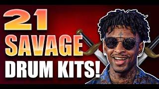 Free 21 Savage Drum Kit! (Download)