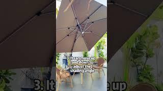 Four Reasons To Choose This Patio Umbrella#outdoor #outdoorumbrella #outdoordecor #gardenumbrella