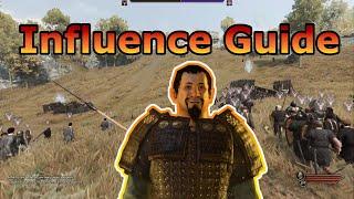 Bannerlord Influence Guide - how to farm it fast & what to spend it on