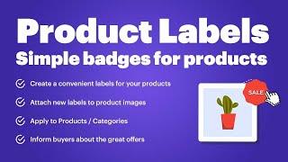 Prestashop Product Labels - Simple badges for products (v. 1.6 - 1.7)