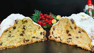 Festive Stollen recipe! German Christmas Bread! A classic recipe!