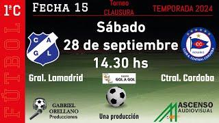 #PRIMERA C | GRAL. LAMADRID - CENTRAL CORDOBA | FECHA 15