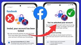 Como Desbloquear Conta do Facebook (2024) || Corrigir Sua Conta Bloqueada Facebook