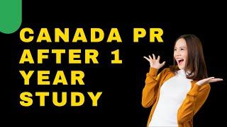 Canada PR After 1 Year Study  | Canada Couple