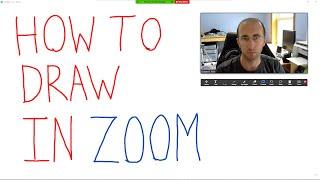 How to Draw in Zoom