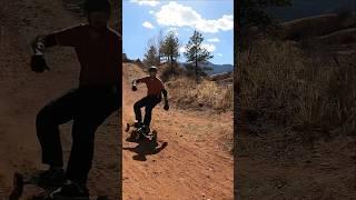 Mountainboarding Red Rocks Canyon Open Space #mountainboarding #mbsmountainboards